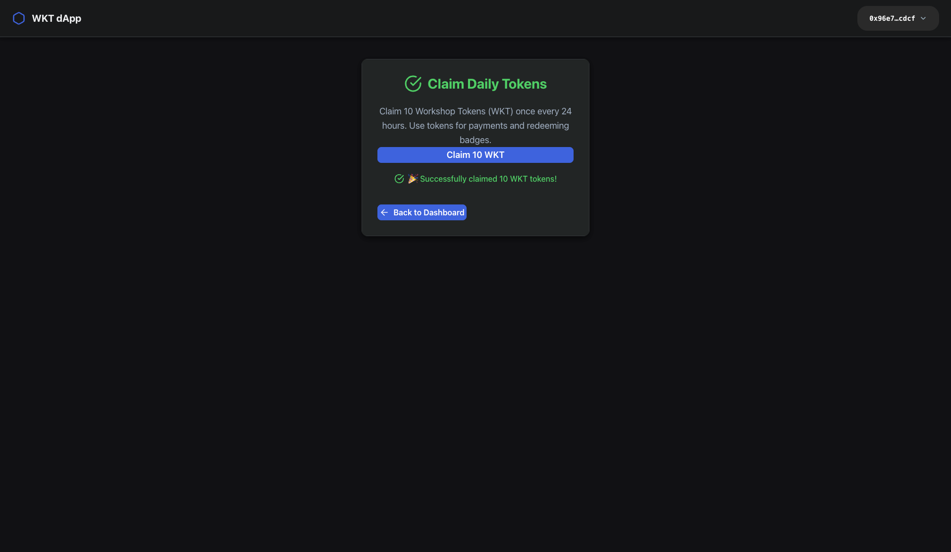 Faucet Daily Token Claim